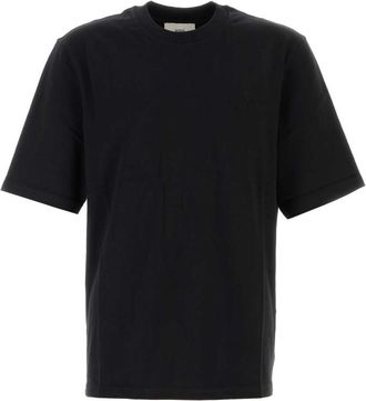 Ami Black Crewneck Logo T-Shirt
