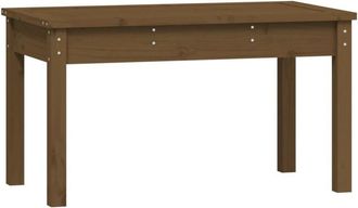 vidaXL Vidaxl - Garden Bench Honey Brown 80x44x45 cm Solid Wood Pine