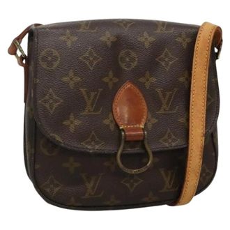 Louis Vuitton Tweedehands Canvas Louis Vuitton tassen - Dames - Pre-owned - Bruin - Maat: ONE Size Leer