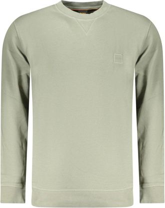 HUGO BOSS Hombre, Sudaderas, Verde, Talla: M