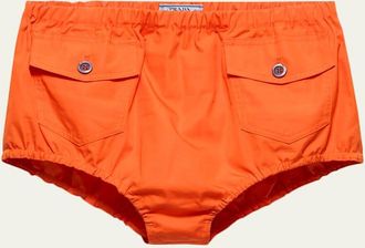 Prada Poplin Shorts