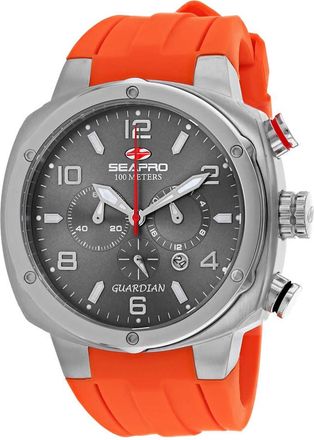 Seapro Guardian Chronograph Quartz Grey Dial Mens Watch SP3344