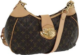 Louis Vuitton Pre-owned Etoile City Bag GM - Dames - Vintage Schoudertas - Bruin - ONE Size - Leer - Vintage