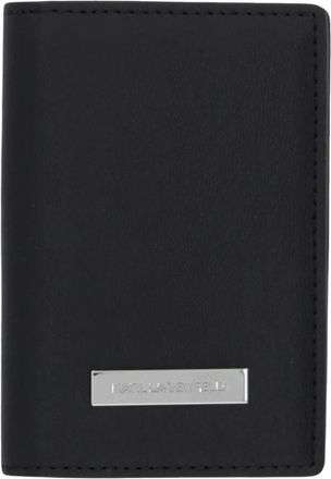 Karl Lagerfeld Kaarthouder - Dames - Portefeuilles - Zwart - ONE Size - Leer - Accessoires