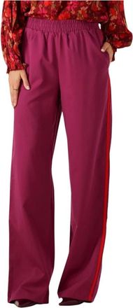 Ydence Ydence, Broeken, Dames, Roze, L, Roze Wijde Broek Zizi Tall