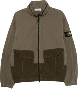 Stone Island Shirts - Heren - Zomerjassen - Groen - M - Jassen