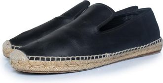 Celine Pre-owned Womens leather espadrilles - Black - Size EU 39