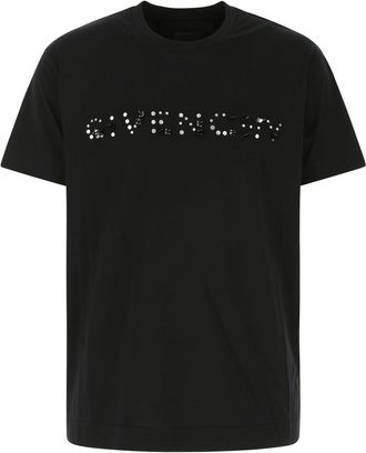 Givenchy Black Cotton Oversize T-shirt