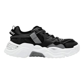 Plein Sport Schoenen, unisex, Zwart, 41 EU, Runner Sneaker