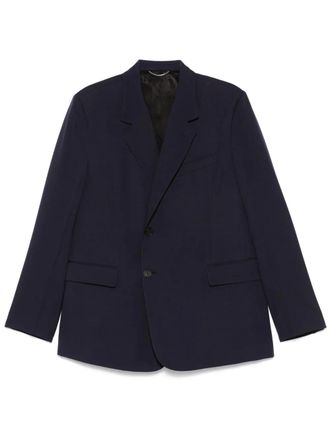 Lanvin Blazer met enkele rij knopen - Blauw