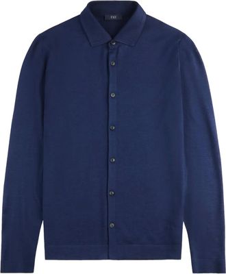 Fay Camicia con bottoni - Blu