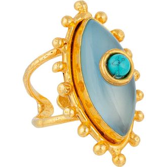 Sylvia Toledano Third Eye Ring in Blue at Nordstrom