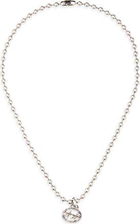 TwoJeys Icon Ball Necklace in Silver at Nordstrom