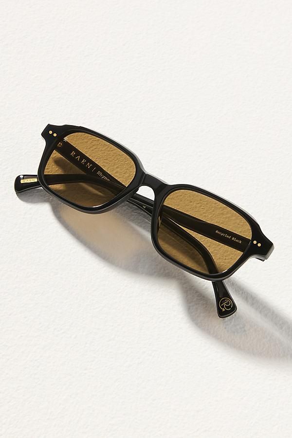 Quay Tell Me More 54mm Square Sunglasses in Black/smoke at  display picture 1