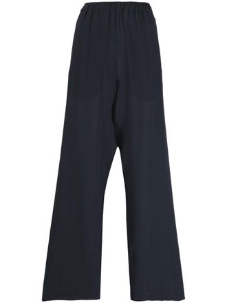 Vivienne Westwood wide-leg high-waisted trousers - Blue