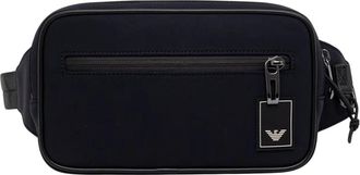 Emporio Armani Heuptas - Heren - Heuptassen - Blauw - ONE Size - Polyester - Tassen