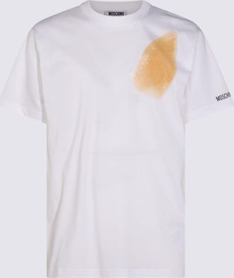 Moschino White Cotton T-shirt