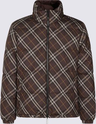 Burberry Brown Snowdon Down Jacket