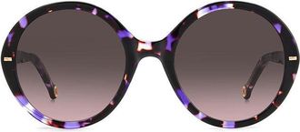 Carolina Herrera HER 0177/S YJM/M2 Womens Sunglasses Tortoiseshell Size 55