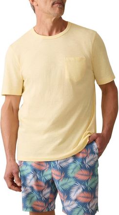 Faherty Sunwashed Pocket T-Shirt in Isle Sun at Nordstrom Rack, Size Xx-Large