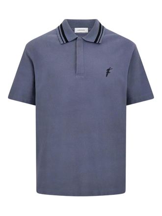 Ferragamo Piqué poloshirt - Blauw
