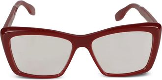 K&agrave;dor Occhiali squadrati Katy squadrati - Rosso