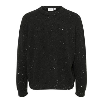 Saint Tropez Maglione Nero con Glitter - - Knitwear - Donna - Nero - 2XL