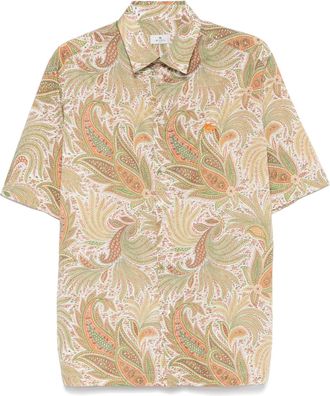 Etro Camicia con stampa paisley - Verde