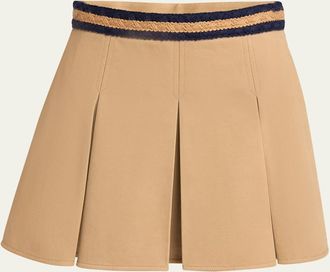 Moncler Pleated Mini Skirt