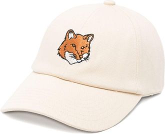 Maison Kitsun&eacute; Cappello da baseball con testa di volpe della Maison Kitsune