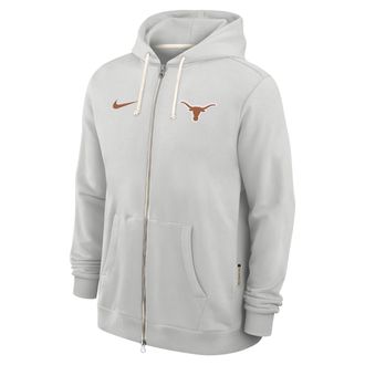 Nike Texas Sideline Nike Mens Dri-FIT College Full-Zip Hoodie in Grey | 03AV0BBTXE-WZZ