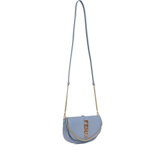 Fendi Lettering Chain Cross Body Bag