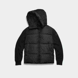 Canada Goose HyBridge Grove Knit Hoodie (Men, Black, XL)
