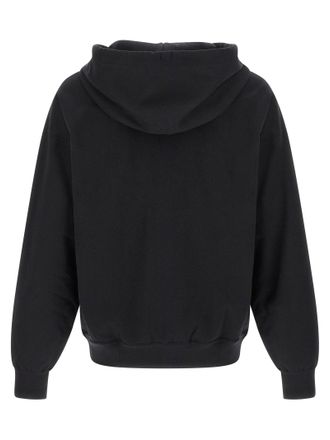 Yohji Yamamoto Brushed Terry Hoodie - Black