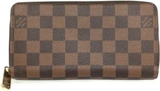 Louis Vuitton Pre-owned Wallets, female, Brown, Size: ONE SIZE Pre-owned Canvas wallets