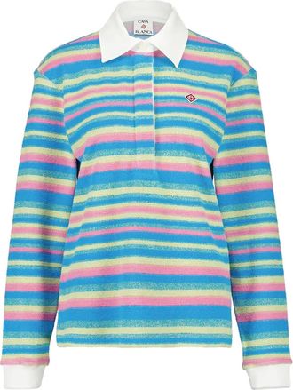 Casablanca Polo a righe - Blu