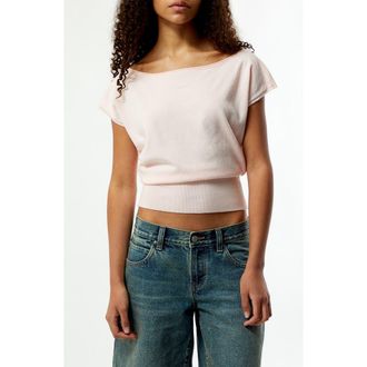 PacSun Eva Knit Top in Light Pink at Nordstrom, Size Xx-Small