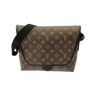Louis Vuitton Black Marron Coated Canvas Shoulder Bag (Pre-Owned)