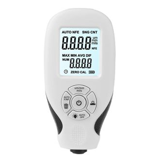 OEM Medidor De Espesor De Pintura Para Autom&oacute;viles, Port&aacute;til, Retroiluminado, Digital Lcd, Con Hojas De Calibraci&oacute;n Para Metales Base De Acero Y Aluminio 