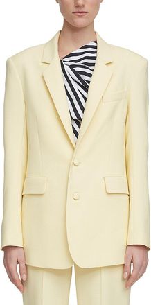 Adam Lippes Wool & Silk-Blend Parker Blazer