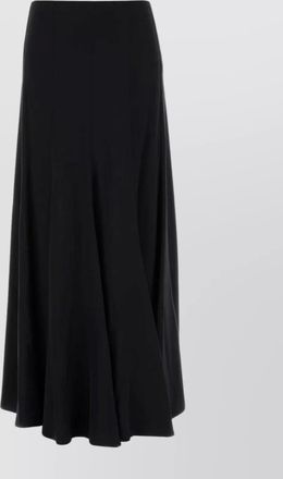 Chloé high-waisted midi skirt flared silhouette