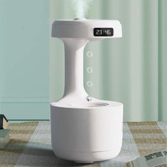 OEM Humidificador De Aire De 800 Ml Con Llenado Superior, Humidificador De Vapor Fr&iacute;o O Caliente Con Indicador De Temporizador, Sistema Antigravedad Para 