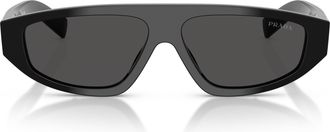 Prada 0pr C02s Angular Black Sunglasses