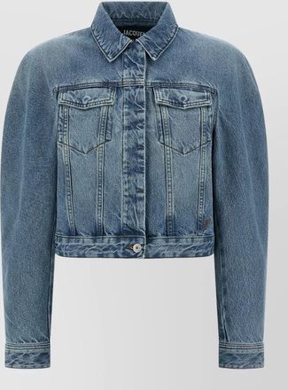 Jacquemus de nimes ovalo collared chest pocket jacket
