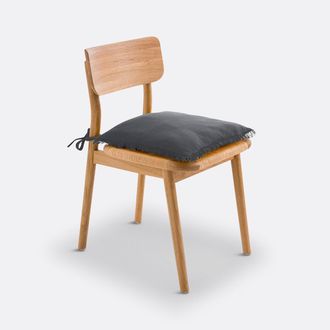 La Redoute Interieurs Stoelkussen in gevlochten katoen, Panama