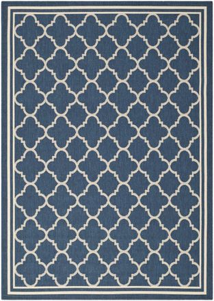 Safavieh Alfombra azul marino/beige 201 x 290 cm