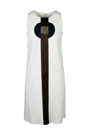 1-ONE Viscose Polyamide Stretch Dress