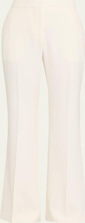 Givenchy Mid-Rise Wool Bootcut Trousers