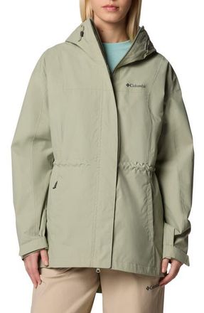 Columbia Hikebound II Long Waterproof Jacket in Safari at Nordstrom, Size Xx-Large