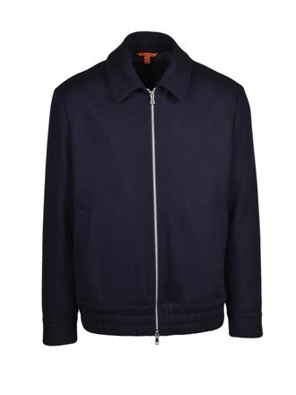 Barena Unlined Wool-Blend Zip Jacket